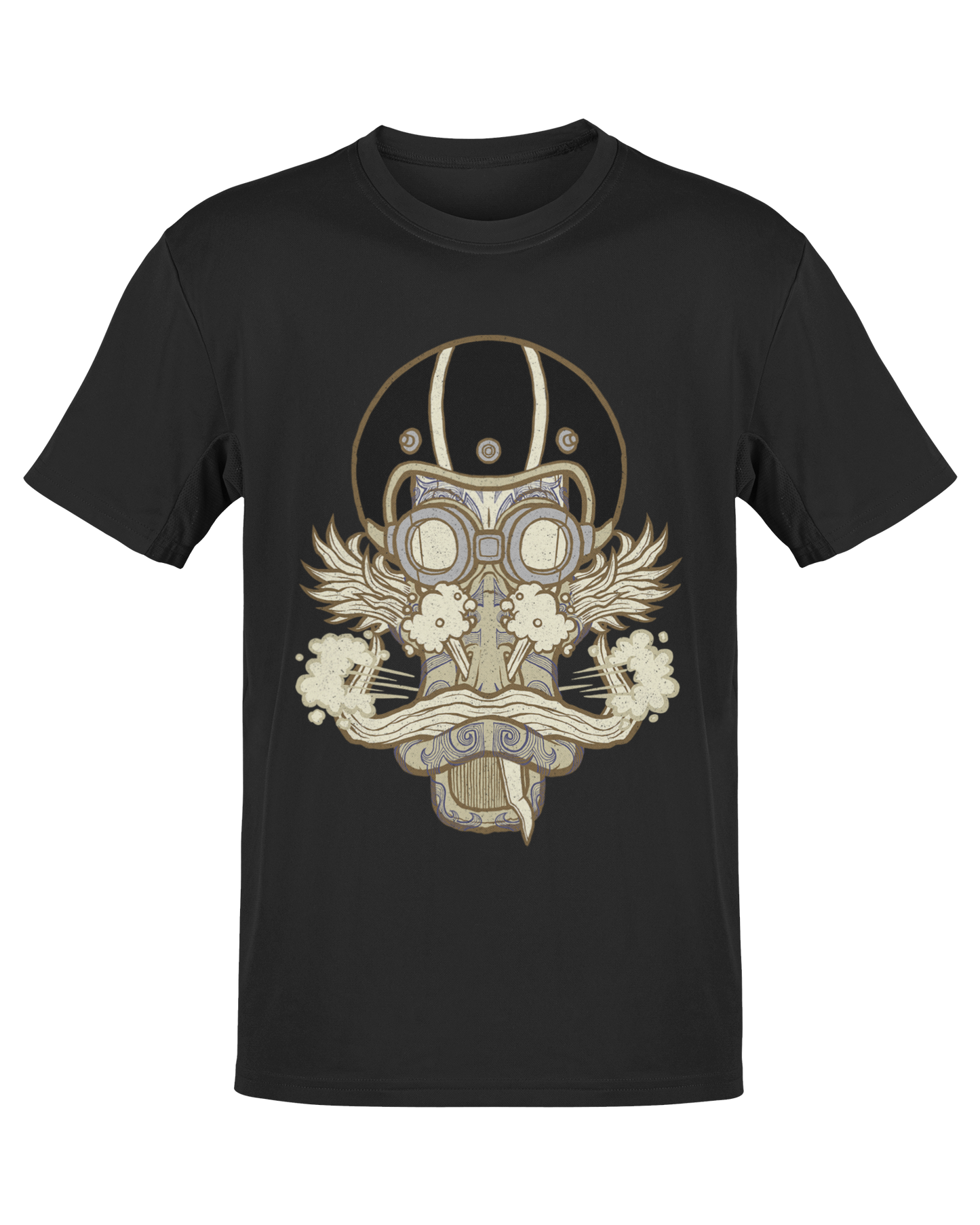No 011 Wierd Duck Skull collection t-shirt