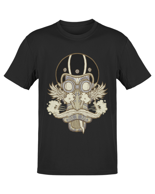 No 011 Wierd Duck Skull collection t-shirt
