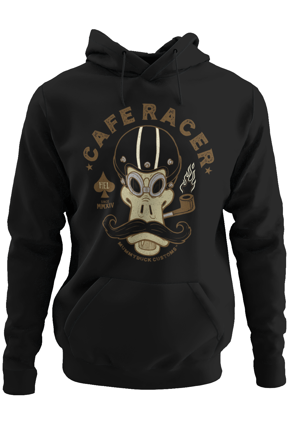 Cafe Racer Gentleman Motorcycle Hoodie