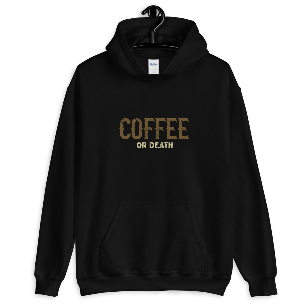 Coffee or Death Motorcycle Hoodie