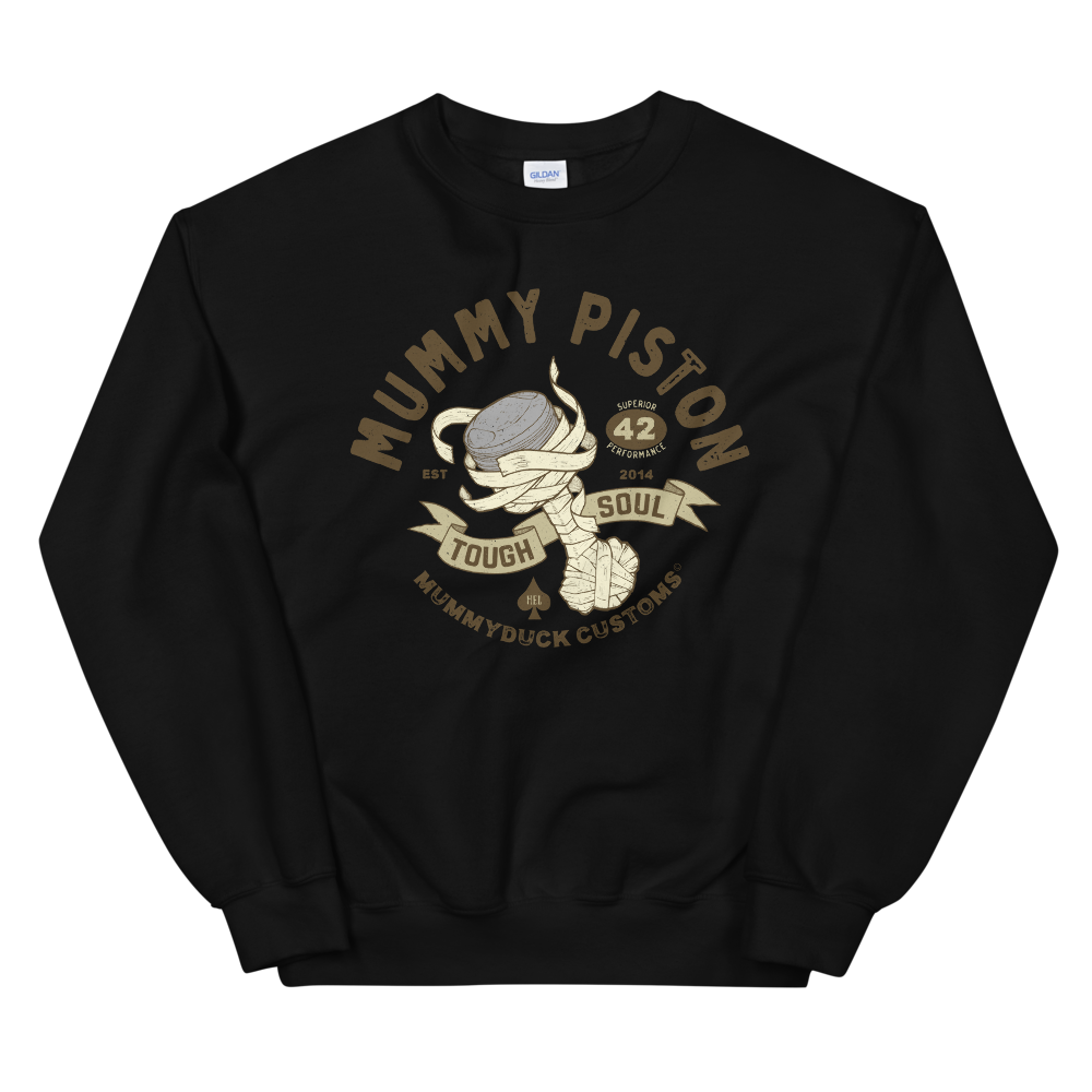 Mummy Piston Motorcycle Sweatshirt