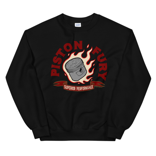 Piston Fury Motorcycle Sweatshirt