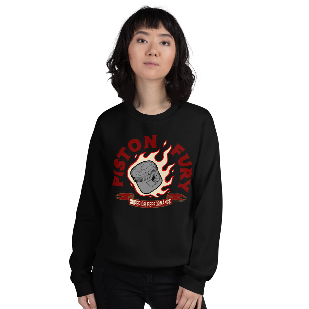 Piston Fury Motorcycle Sweatshirt