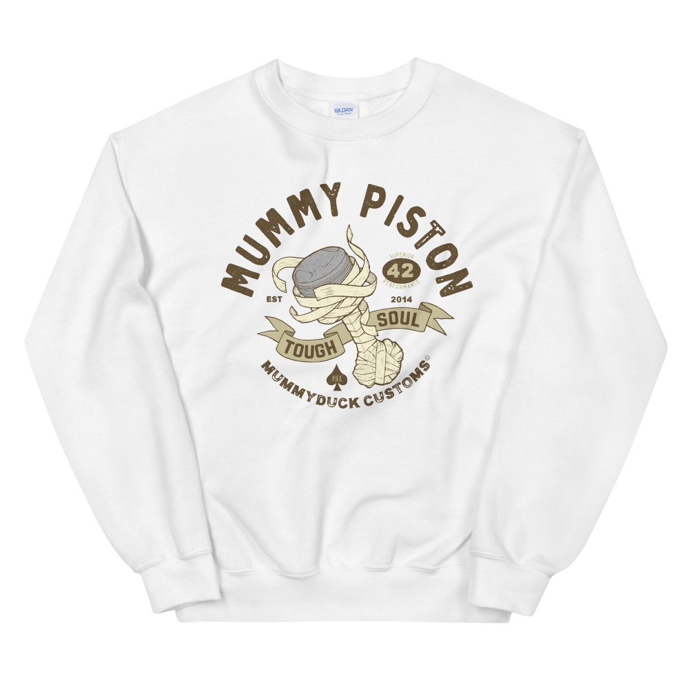 Mummy Piston Motorcycle Sweatshirt