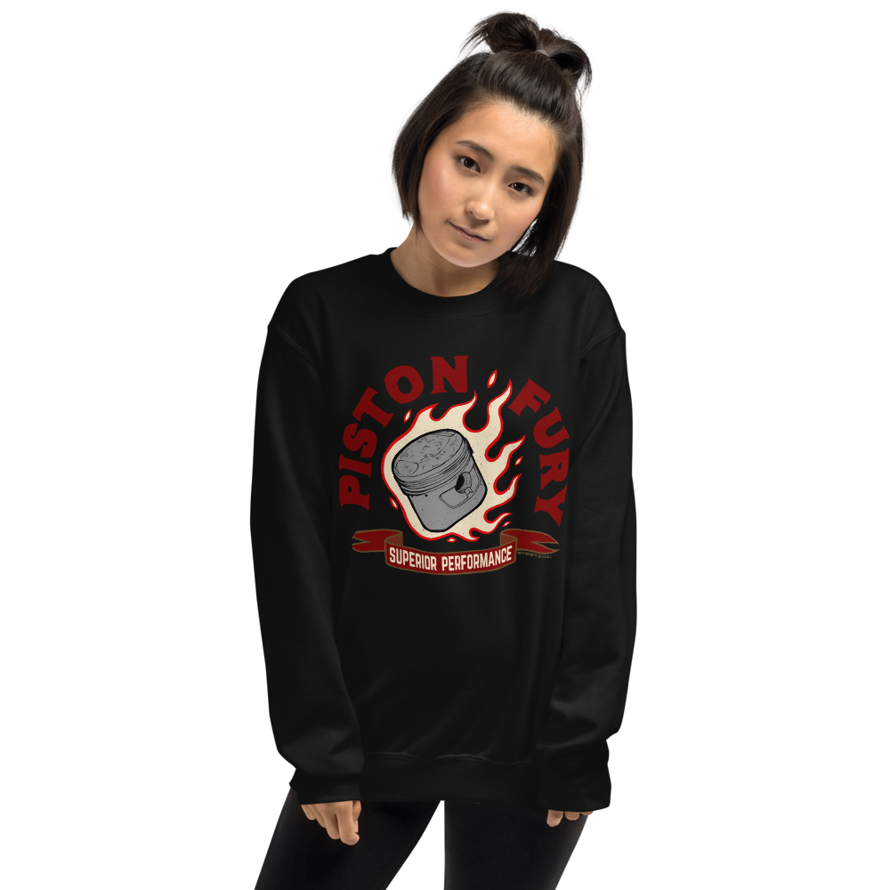 Piston Fury Motorcycle Sweatshirt