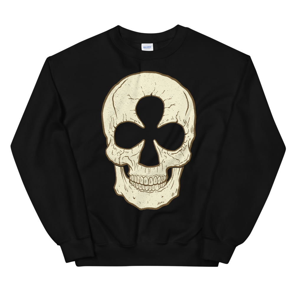 Cross Skull Unisex Motorcycle Sweatshirt