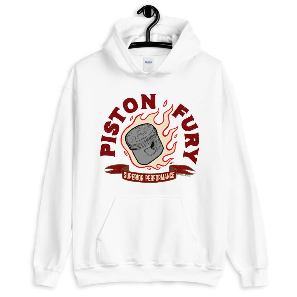 Piston Fury Motorcycle Hoodie