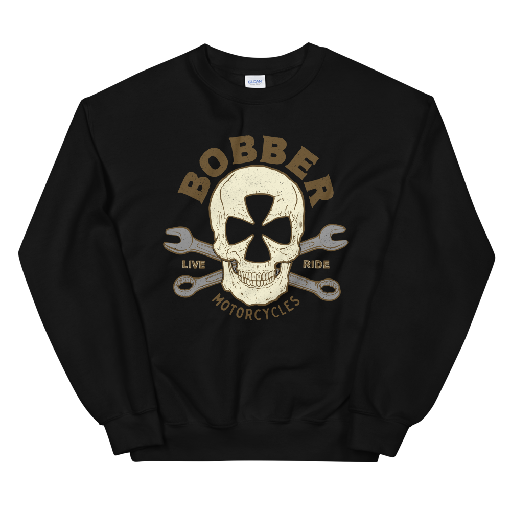 Bobber Skull Unisex Sweatshirt