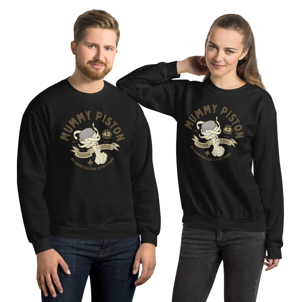 Mummy Piston Motorcycle Sweatshirt