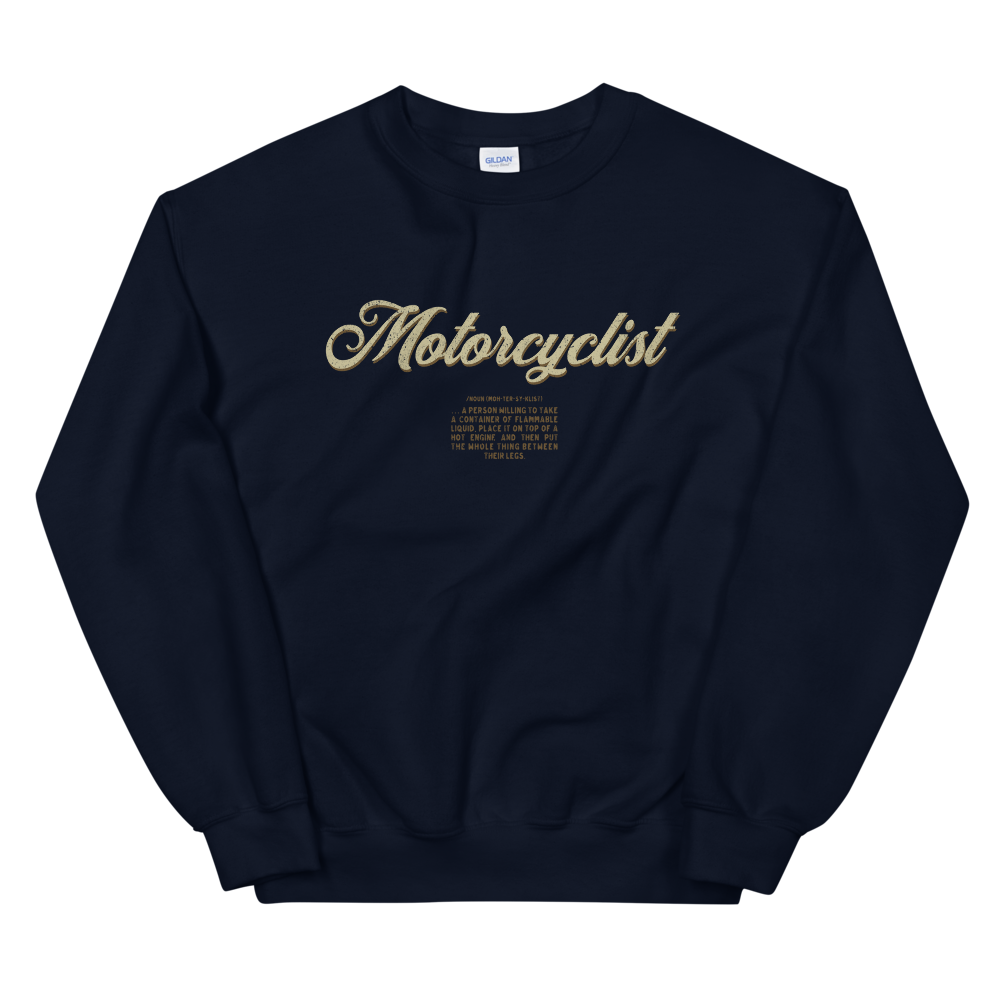 Motorcyclist Sweatshirt