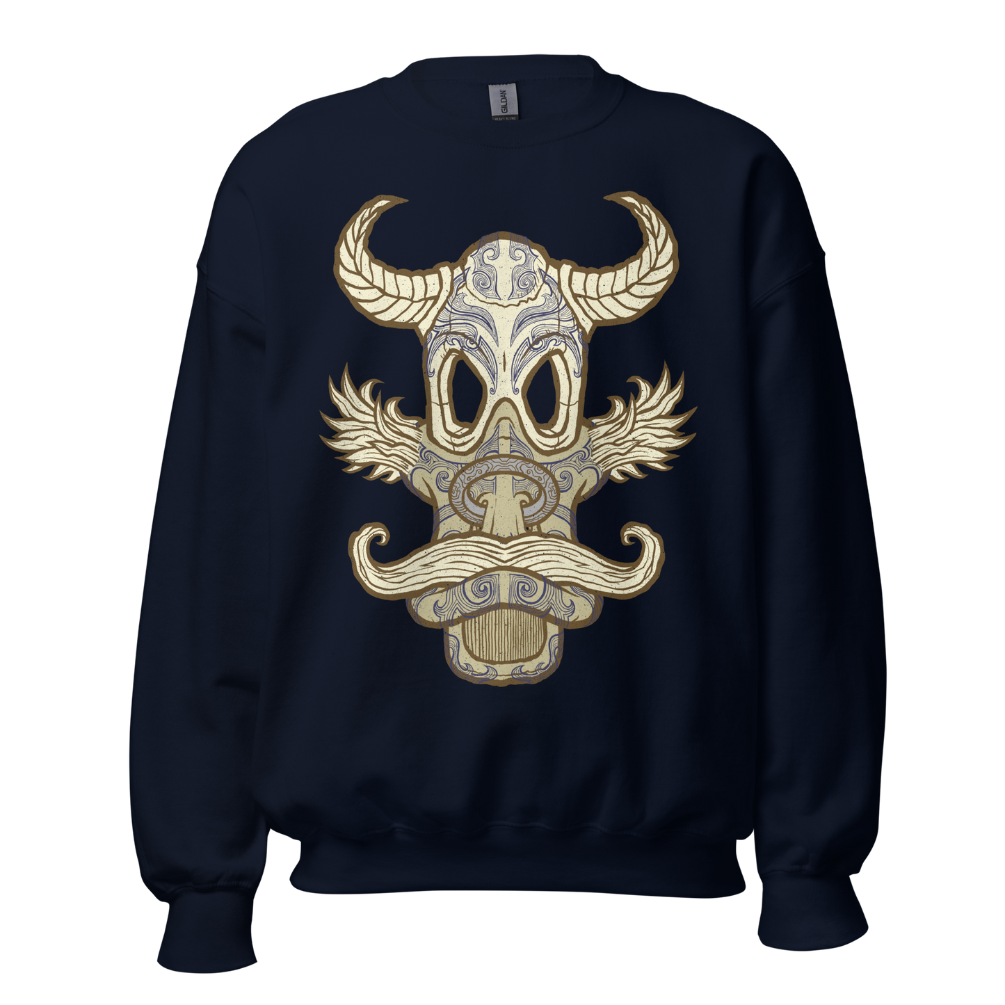 No 007 Wierd Duck Skull collection sweatshirt