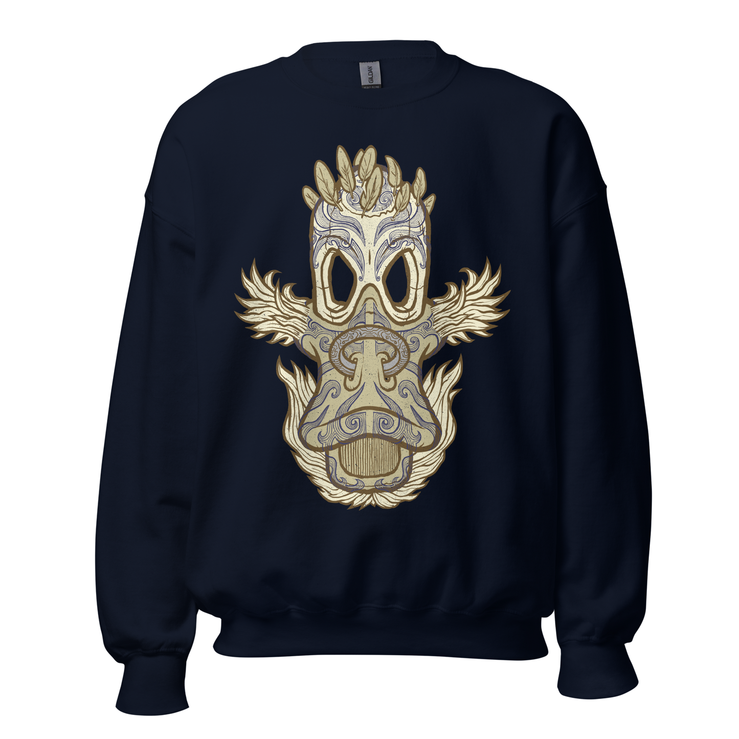 No 009 Wierd Duck Skull collection sweatshirt