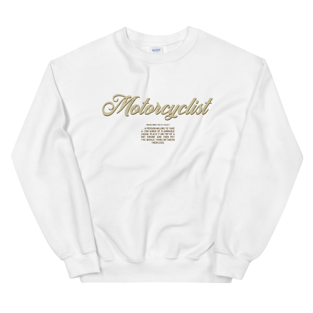 Motorcyclist Sweatshirt