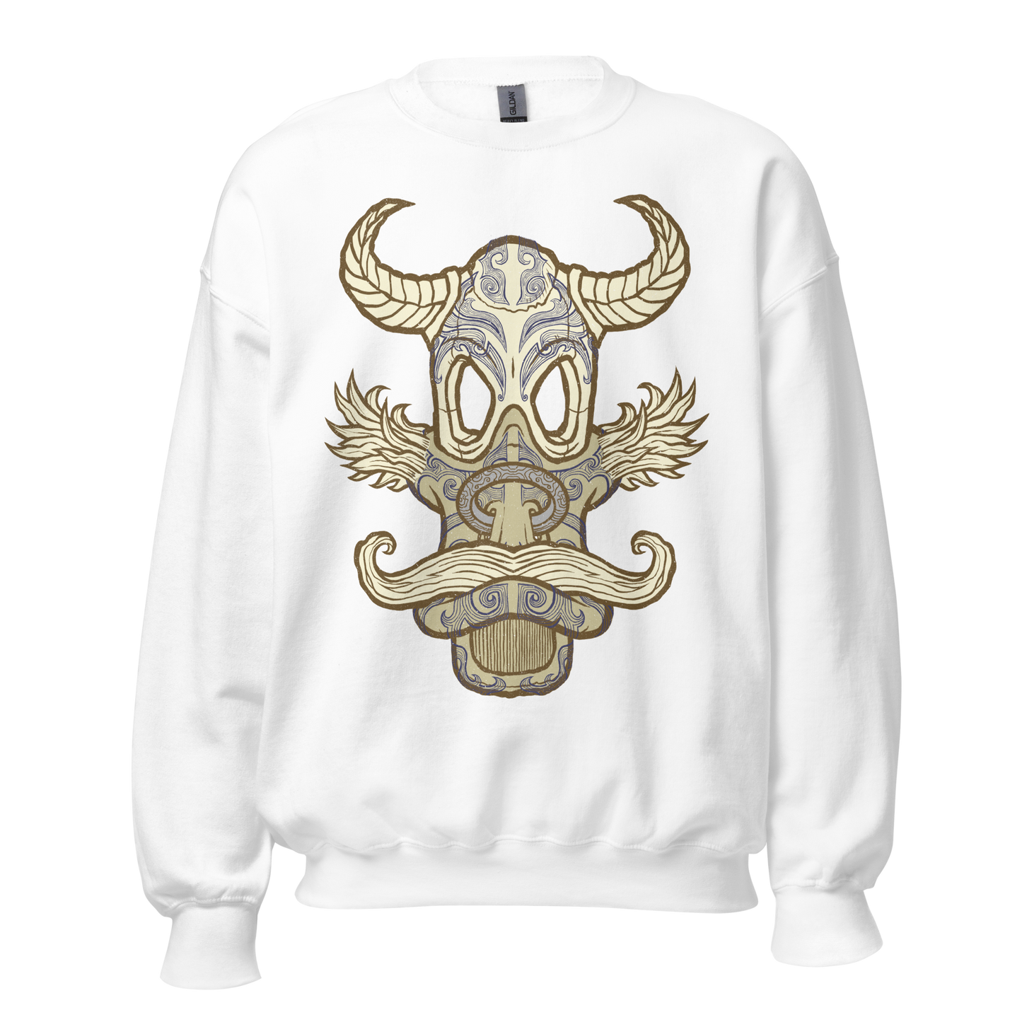 No 007 Wierd Duck Skull collection sweatshirt