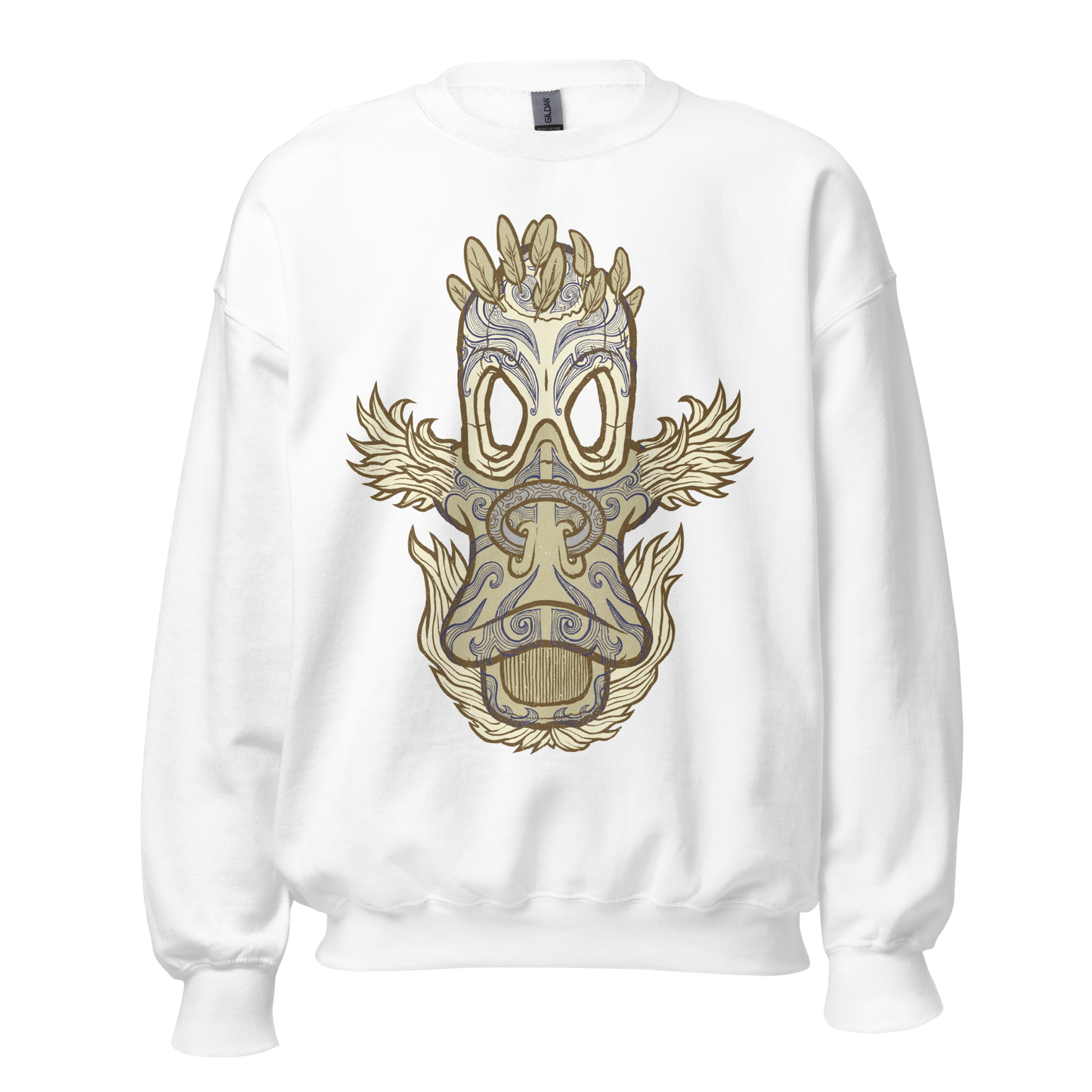 No 009 Wierd Duck Skull collection sweatshirt
