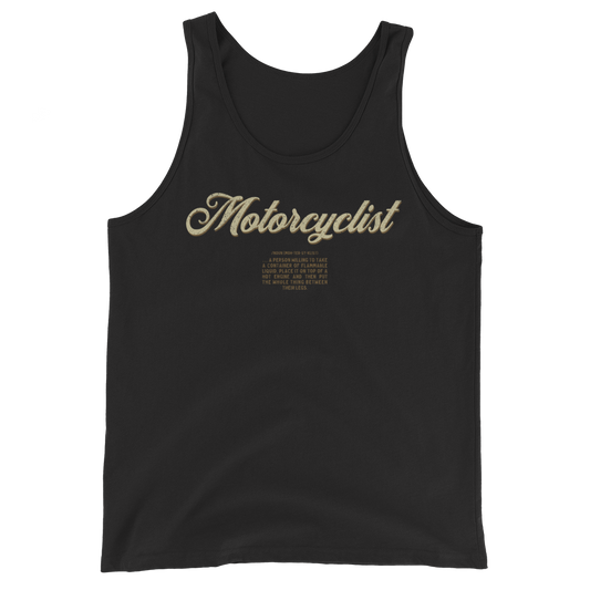 Motorcyclist Tank Top