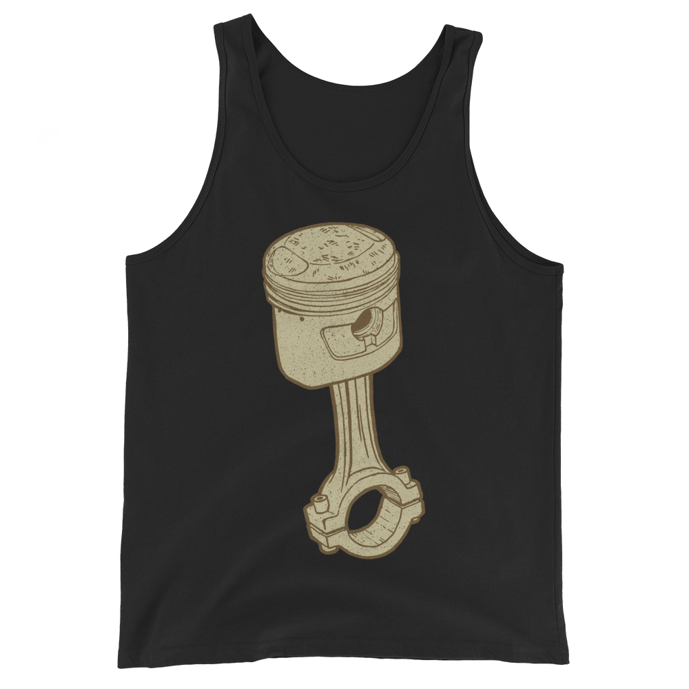 Piston Motorcycle Tank Top