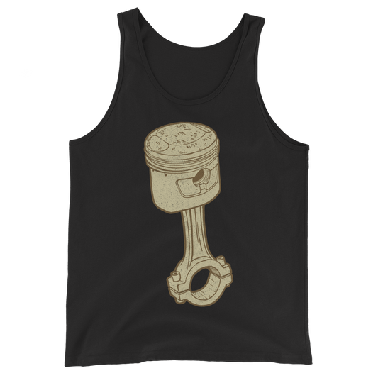 Piston Motorcycle Tank Top