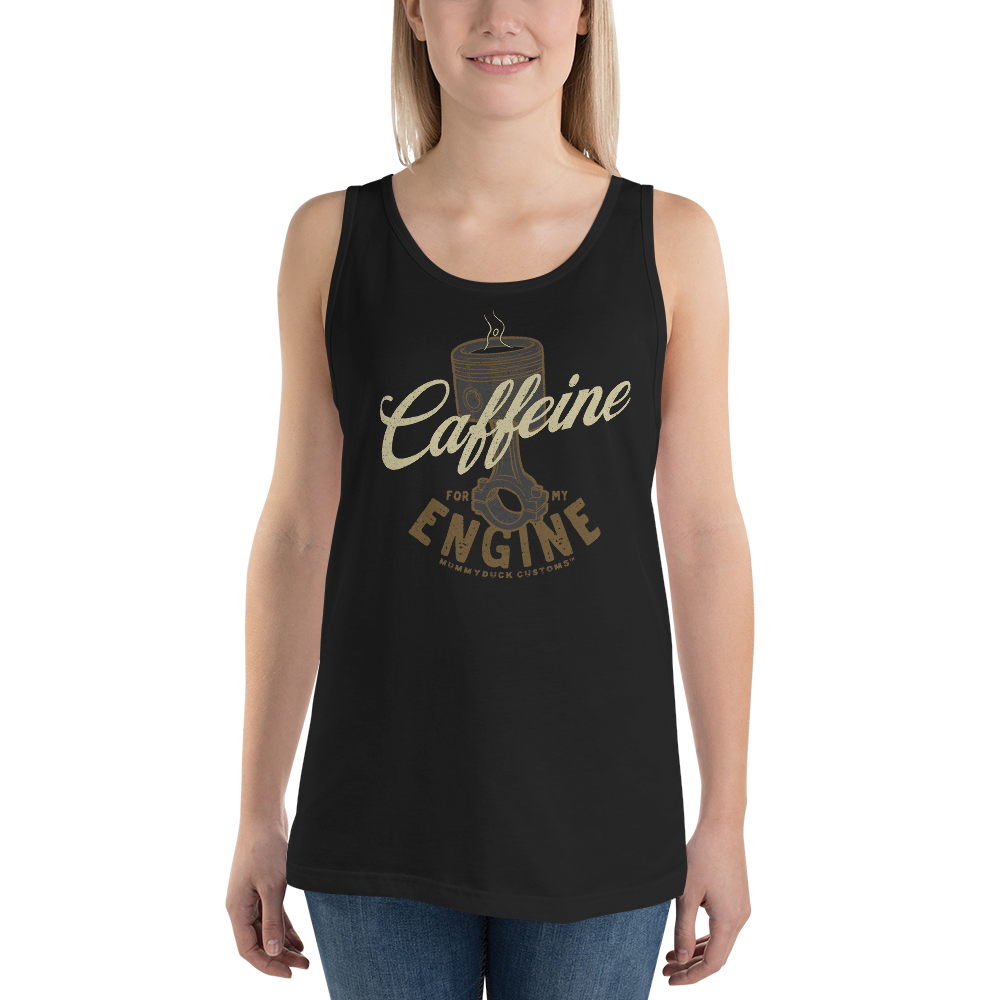 Caffeine Engine Unisex Tank Top