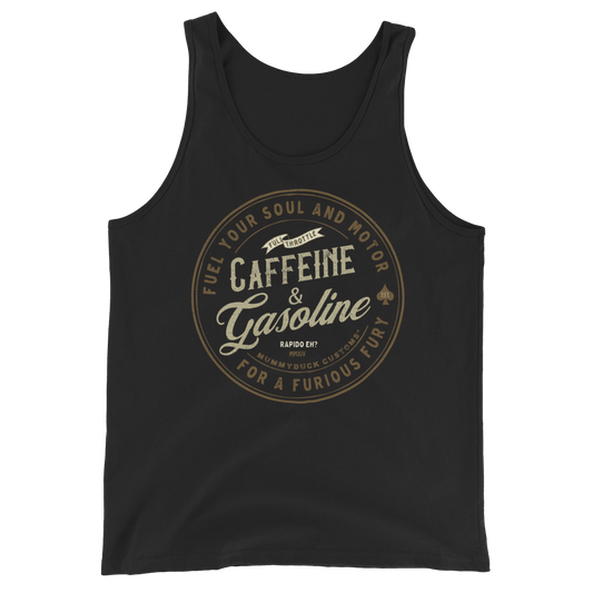 Caffeine & Gasoline Motorcycle Tank Top