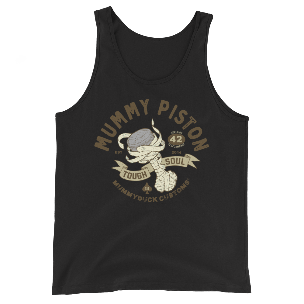 Mummy Piston Motorcycle Tank Top