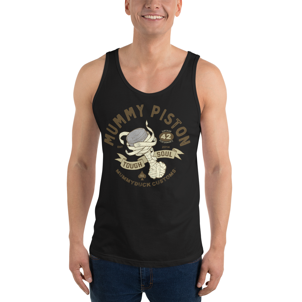 Mummy Piston Motorcycle Tank Top