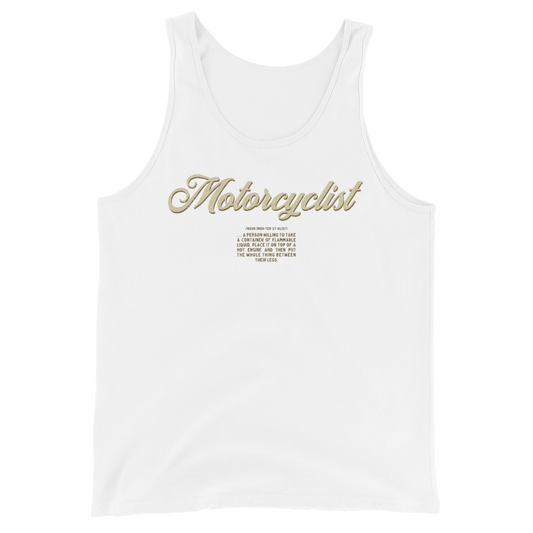 Motorcyclist Tank Top