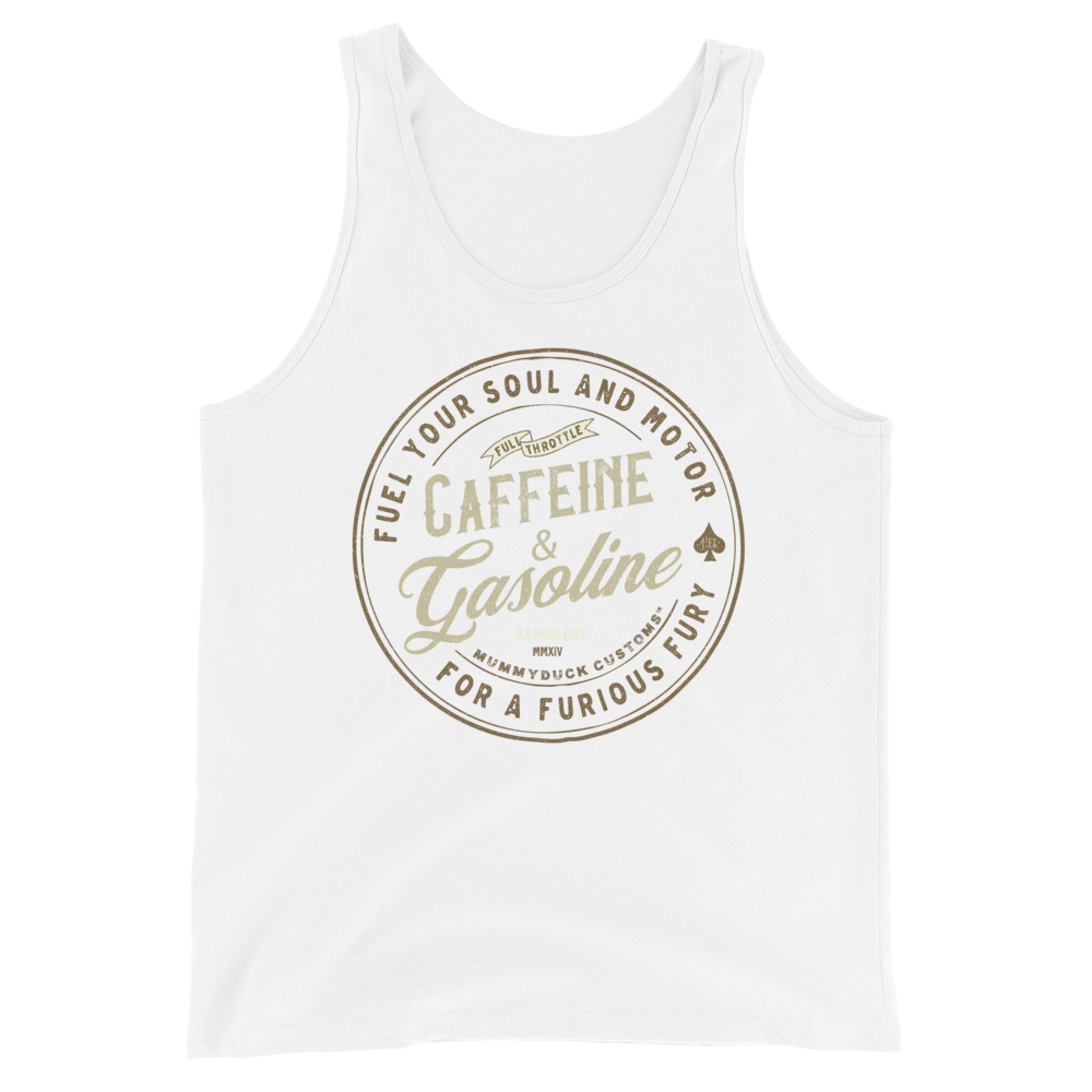 Caffeine & Gasoline Motorcycle Tank Top