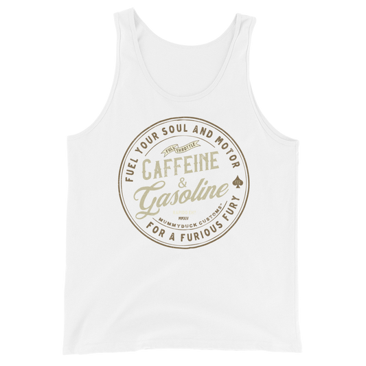 Caffeine & Gasoline Motorcycle Tank Top