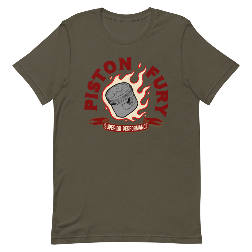 Piston Fury Motorcycle T-Shirt