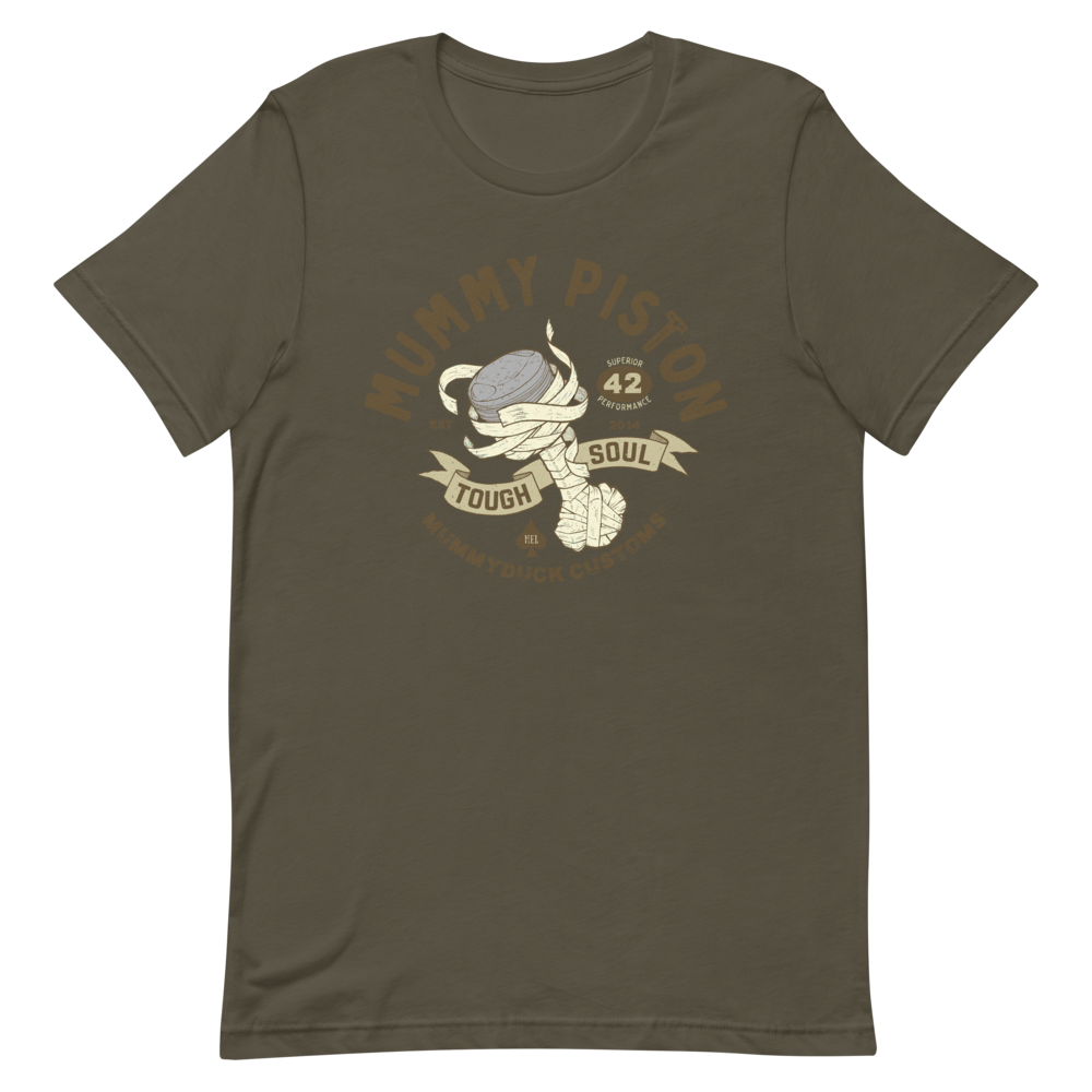 Mummy Piston Motorcycle T-Shirt