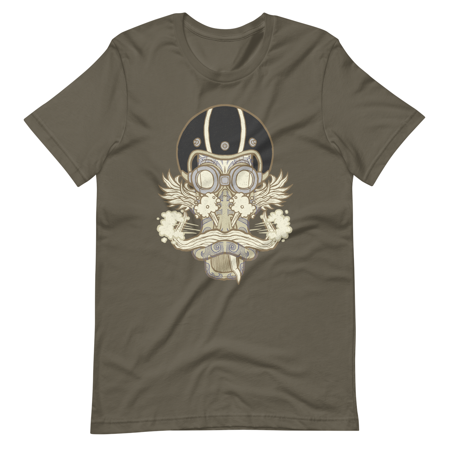 No 011 Wierd Duck Skull collection t-shirt