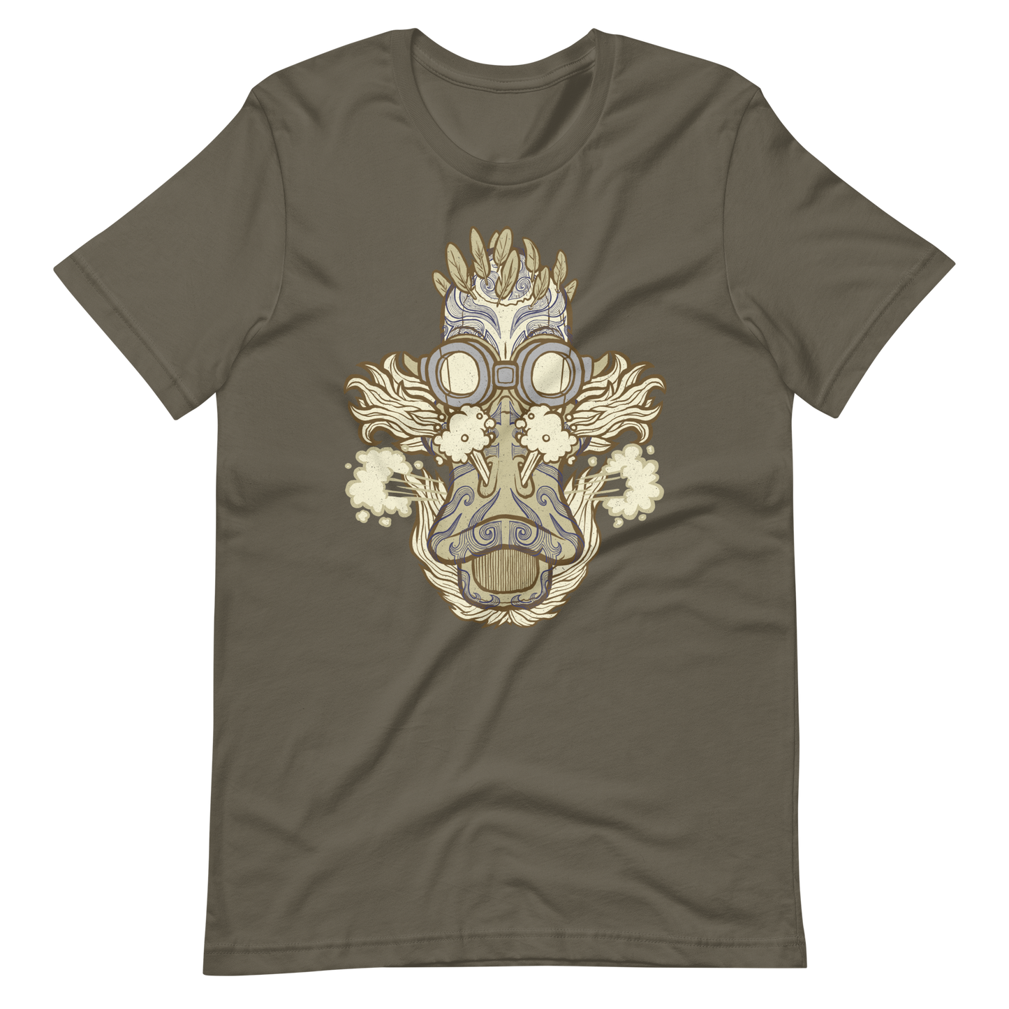 No 010 Wierd Duck Skull collection t-shirt