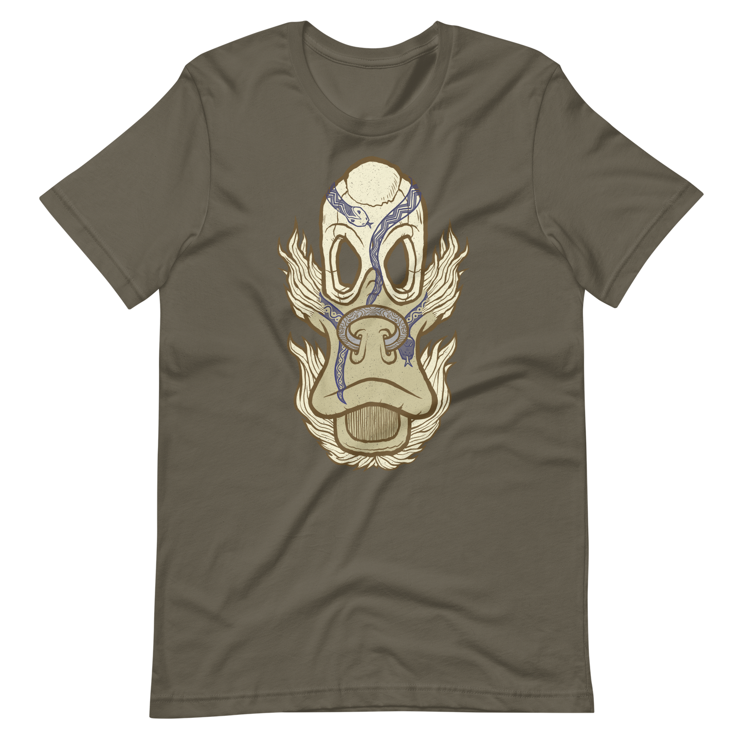 No 005 Wierd Duck Skull collection t-shirt