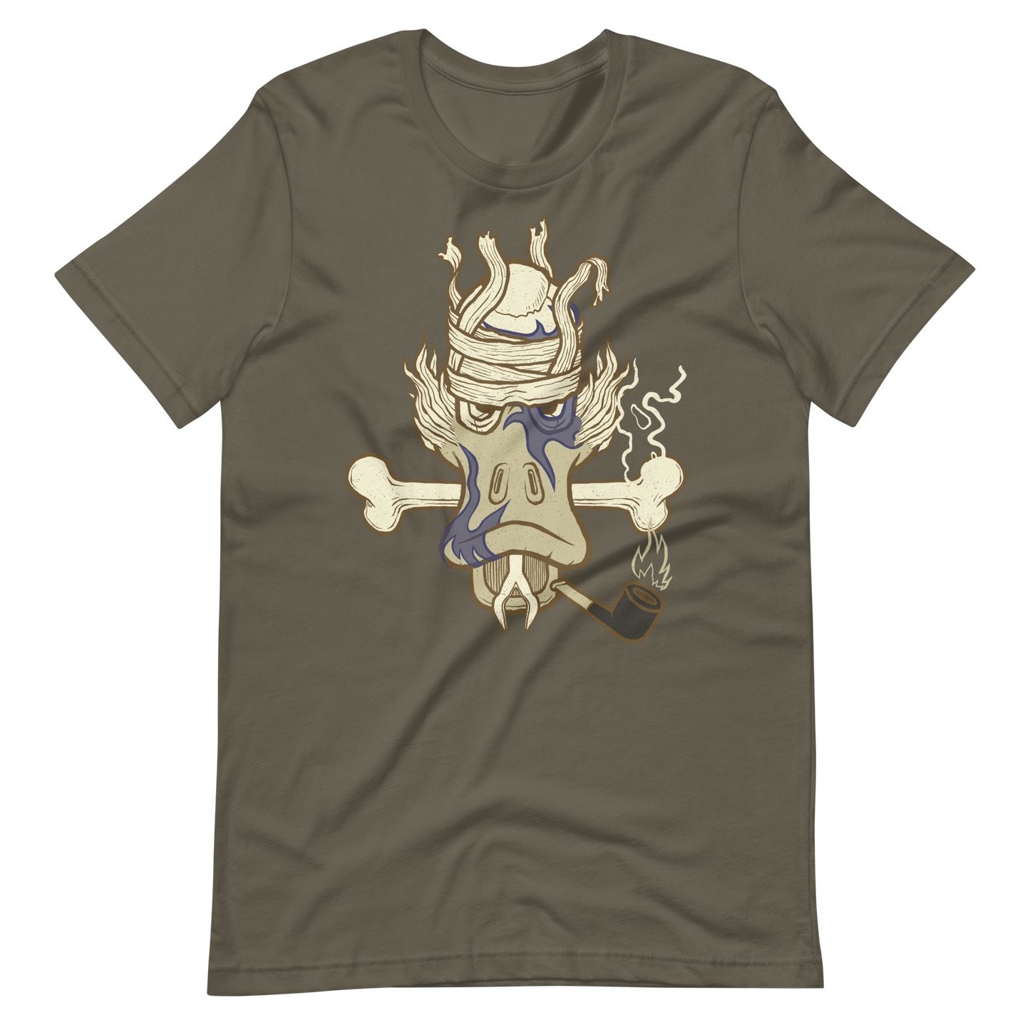 No 004 Wierd Duck Skull collection t-shirt