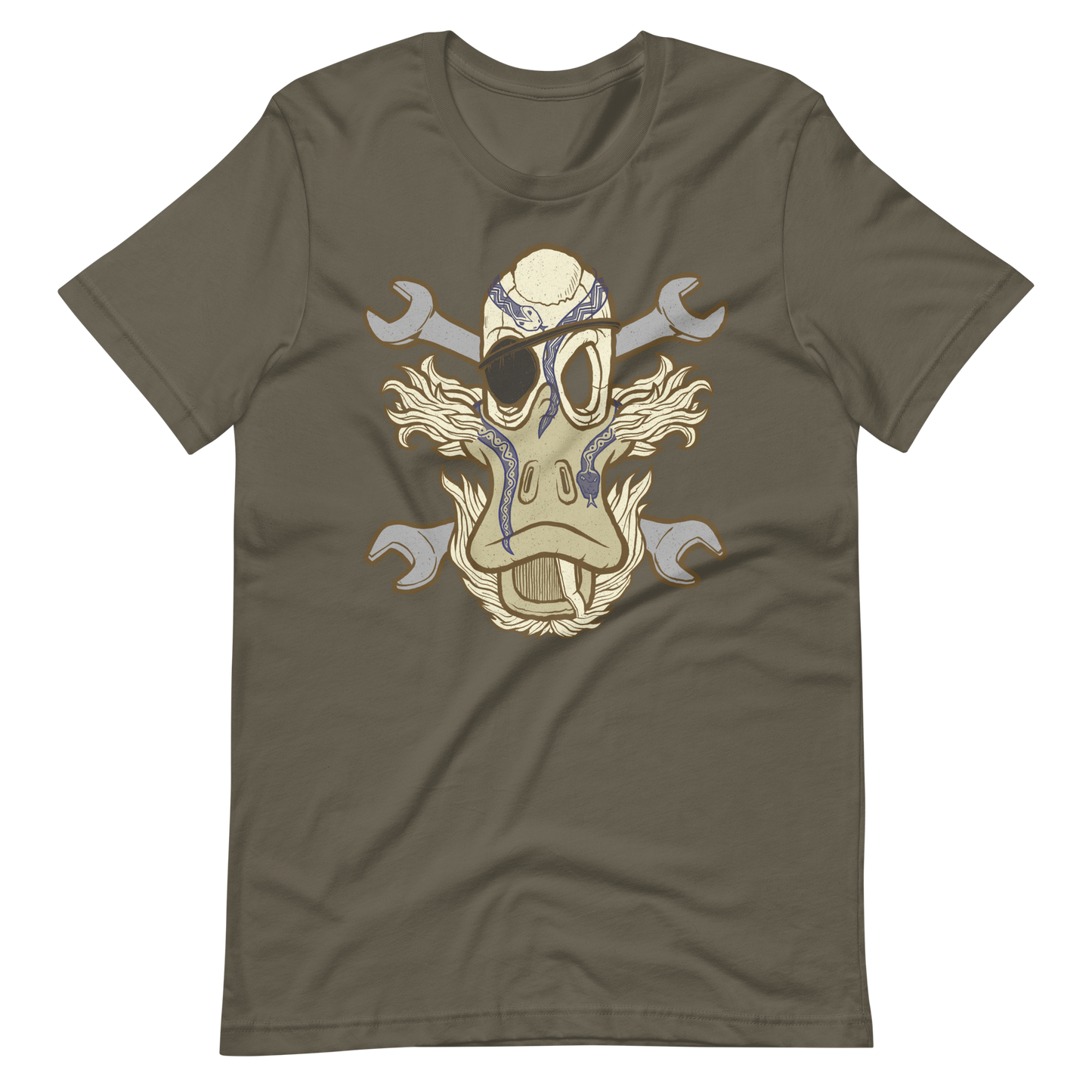 No 003 Wierd Duck Skull collection t-shirt