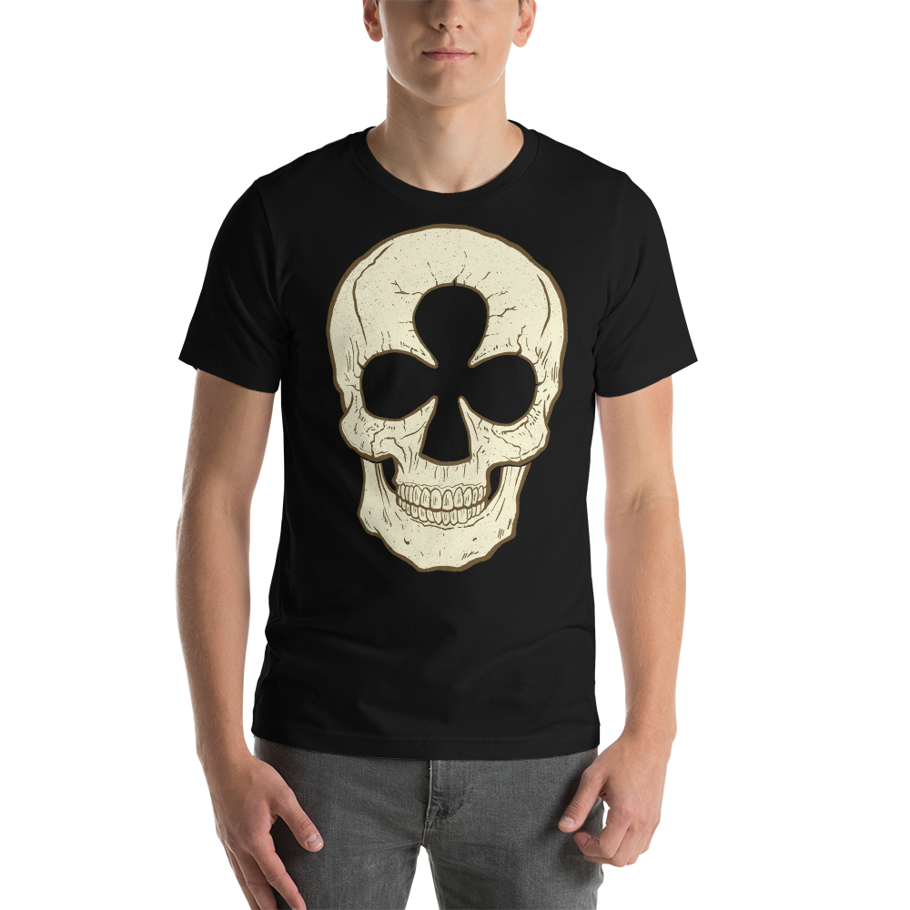 Cross Skull Motorcycle T-Shirt