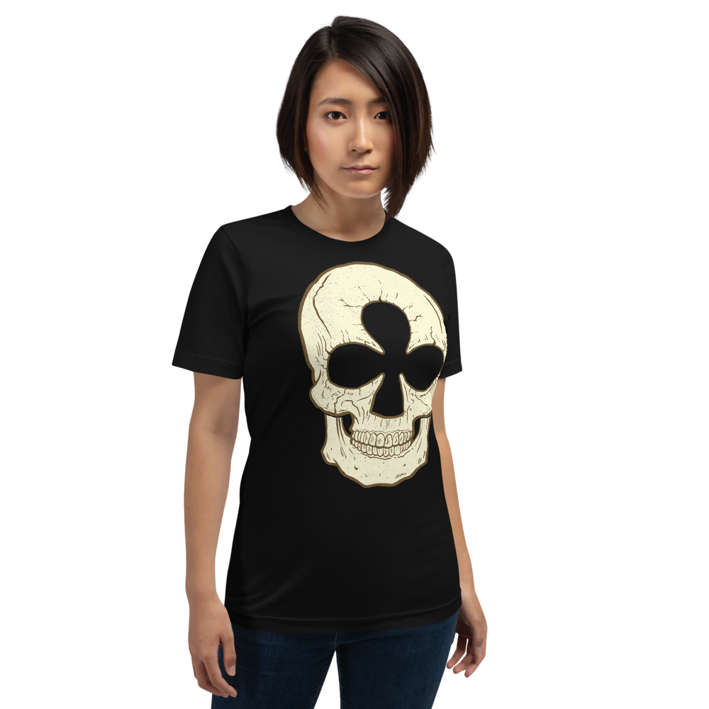 Cross Skull Motorcycle T-Shirt