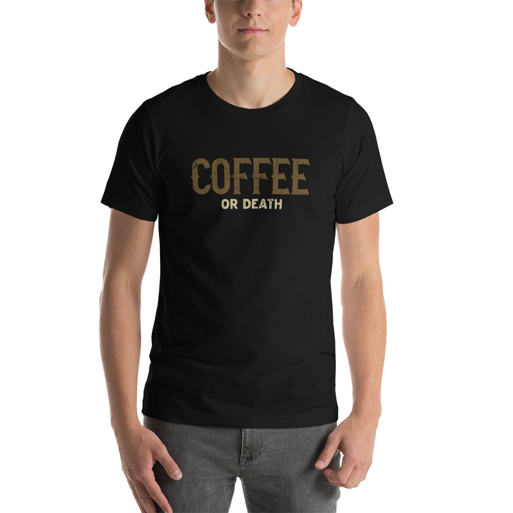 Coffee or Death Motorcycle T-Shirt