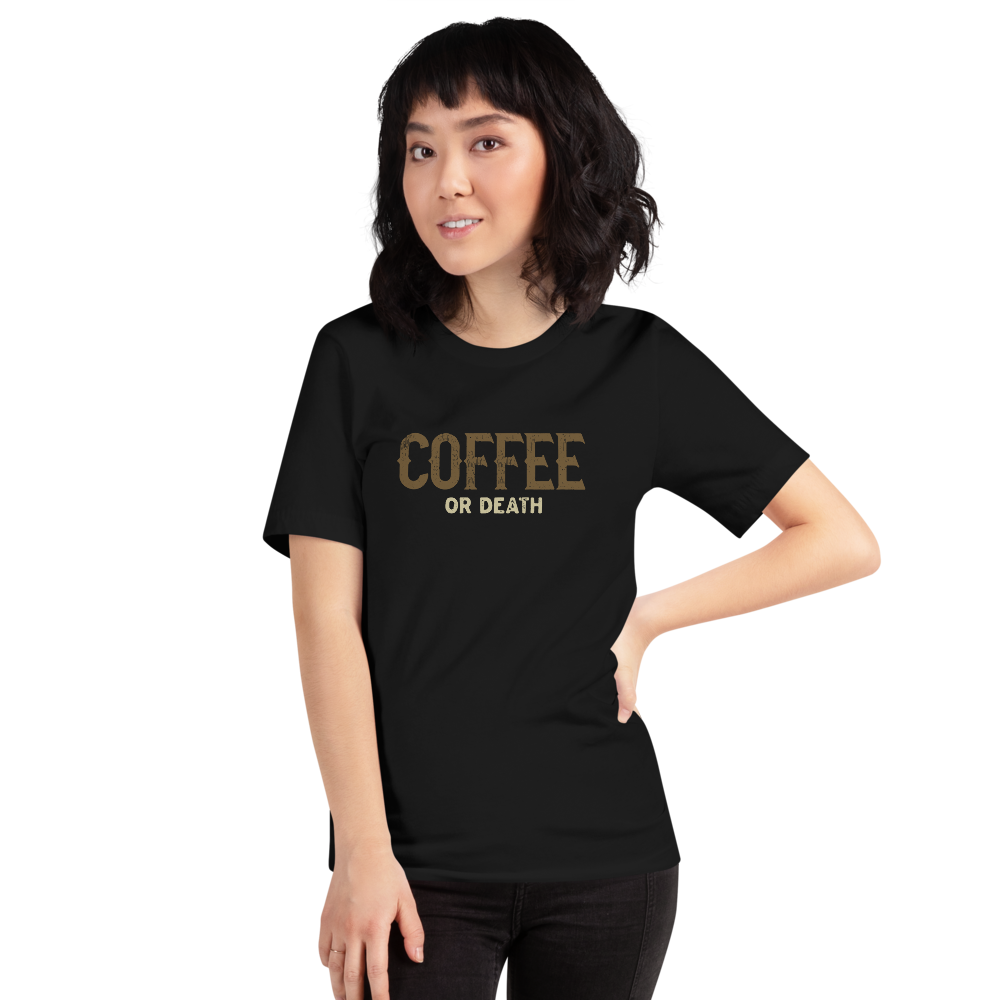 Coffee or Death Motorcycle T-Shirt