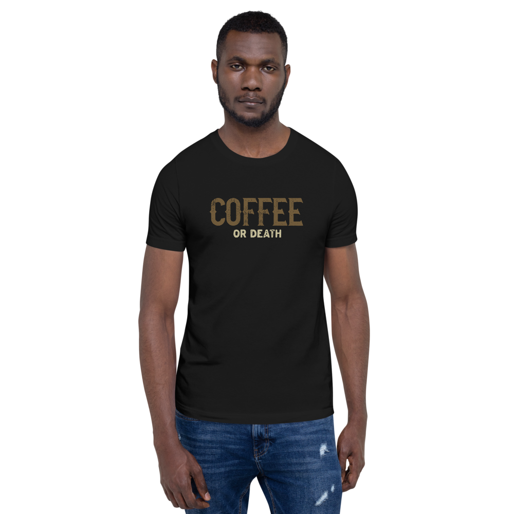 Coffee or Death Motorcycle T-Shirt