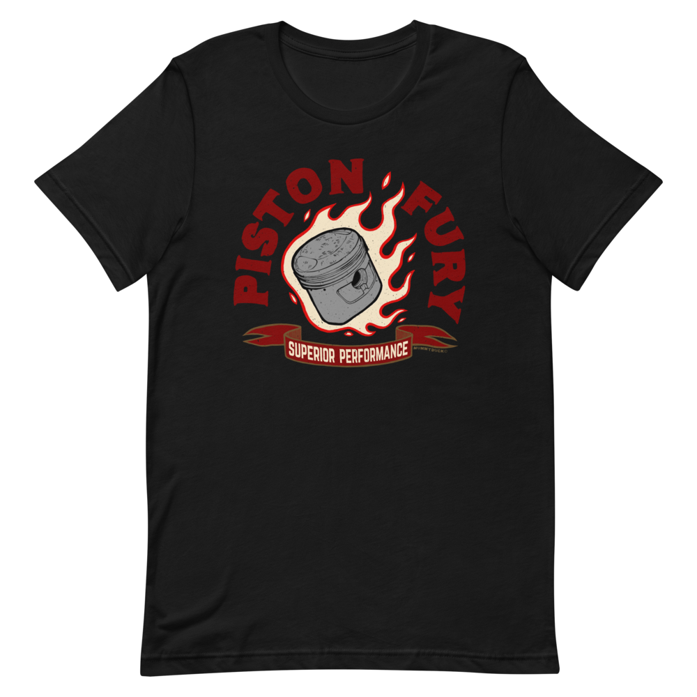 Piston Fury Motorcycle T-Shirt