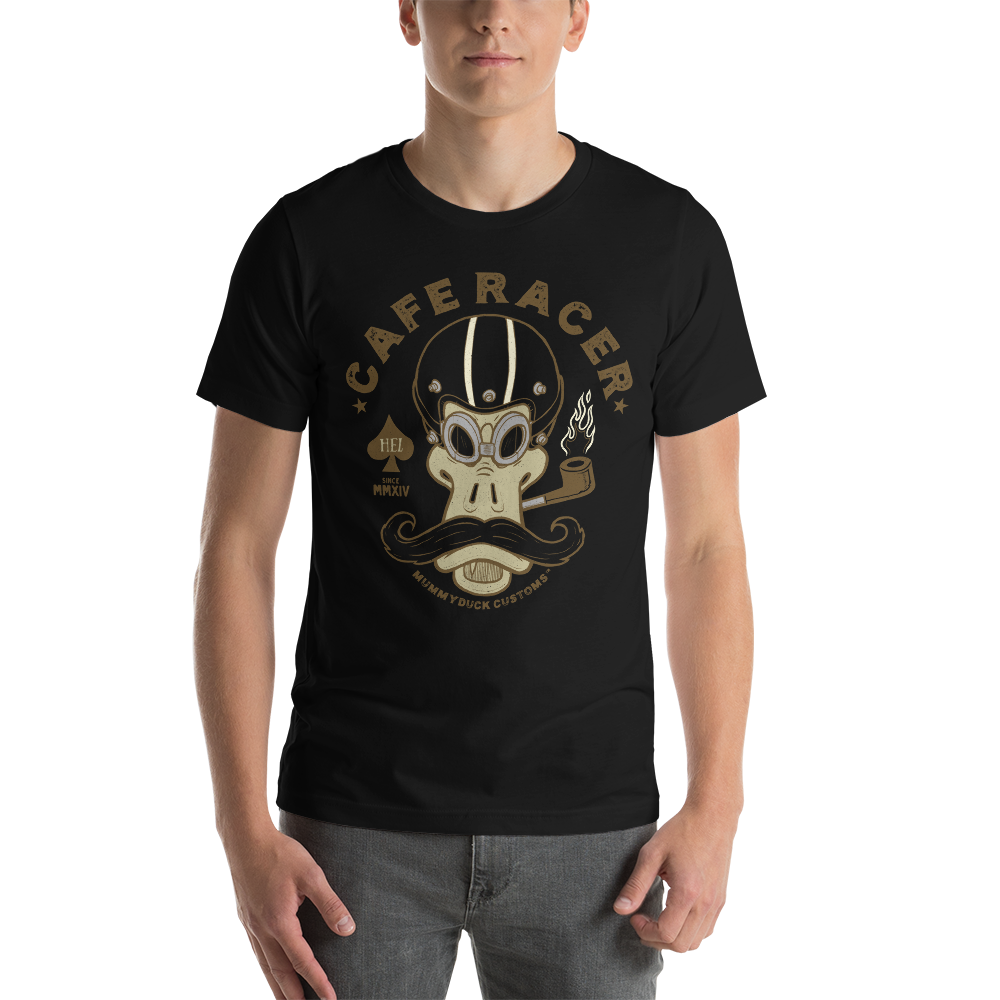 Cafe Racer Gentleman Motorcycle T-Shirt