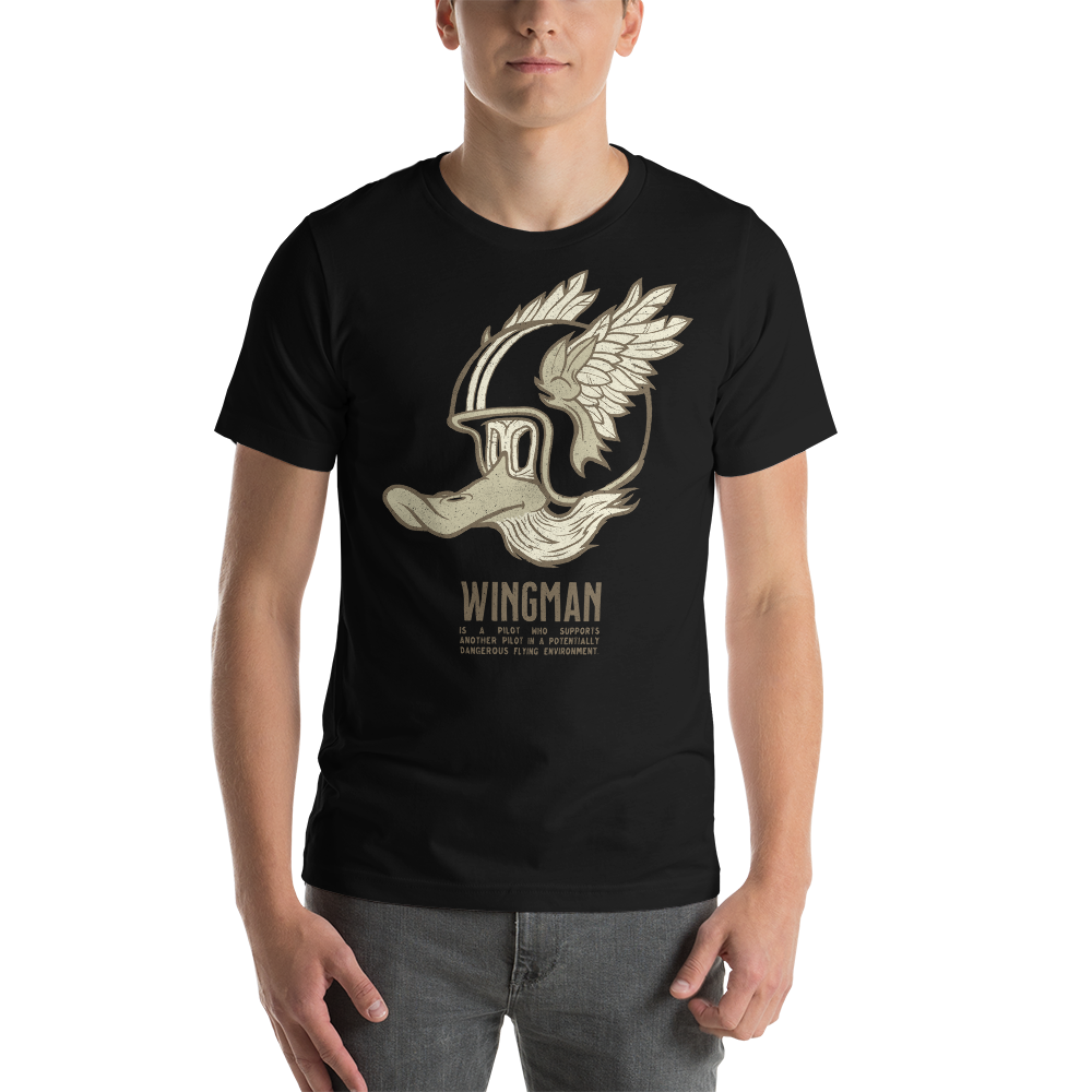 Wingman Motorcycle t-shirt