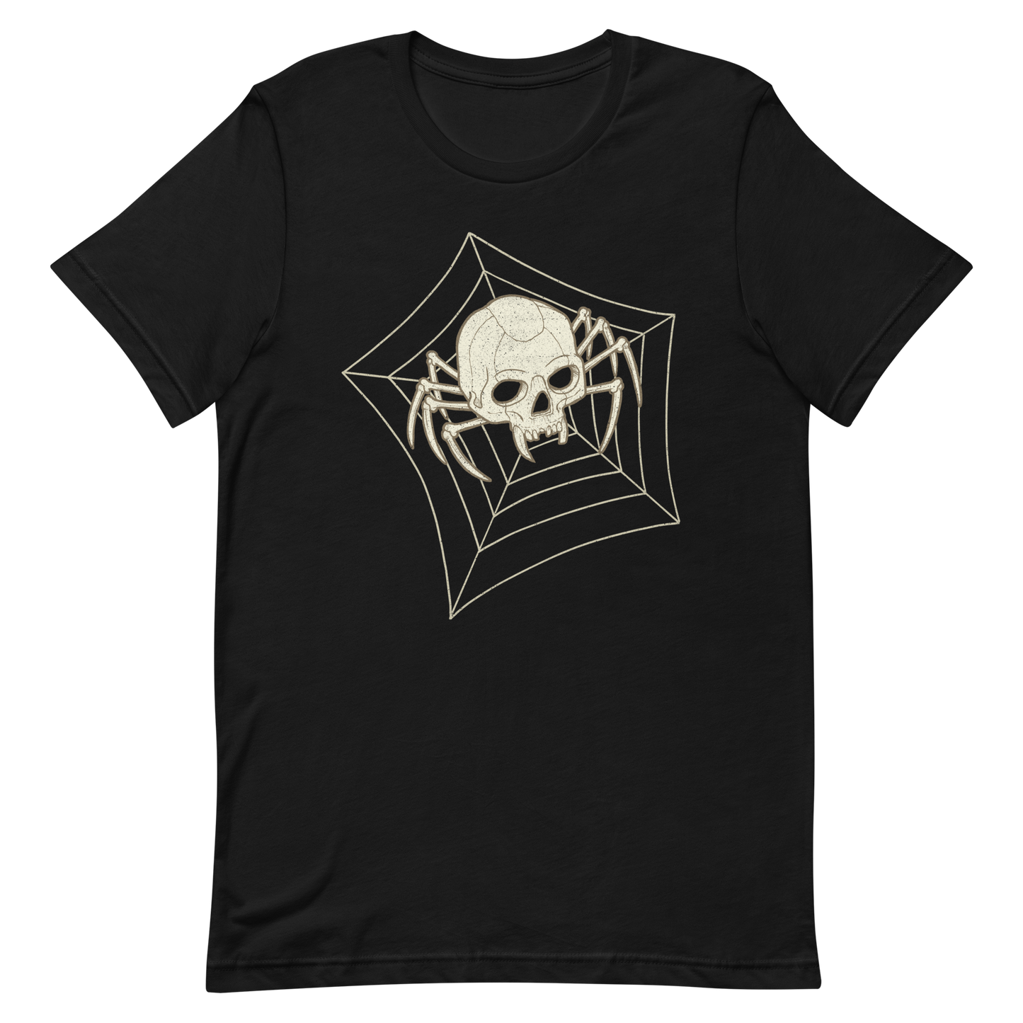 Spider Skull Motorcycle t-shirt