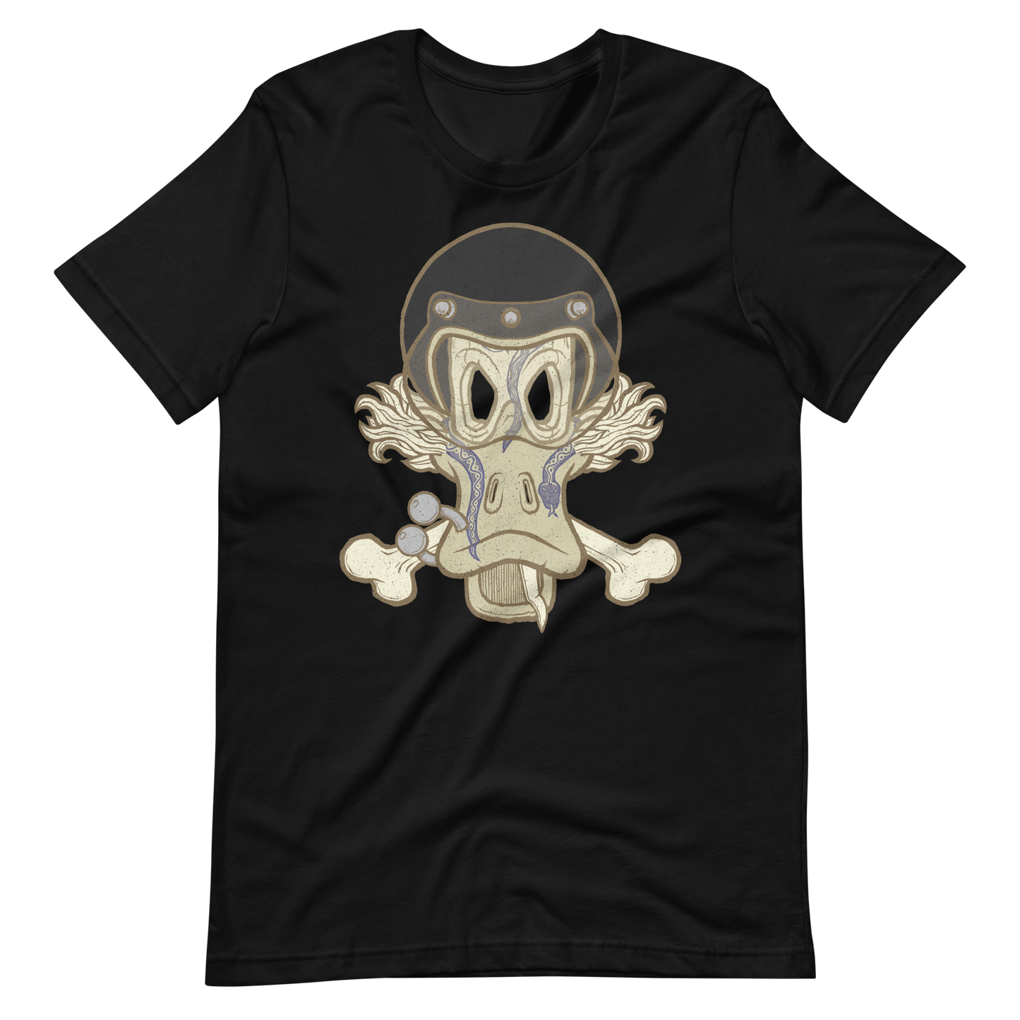 No 002 Wierd Duck Skull collection t-shirt