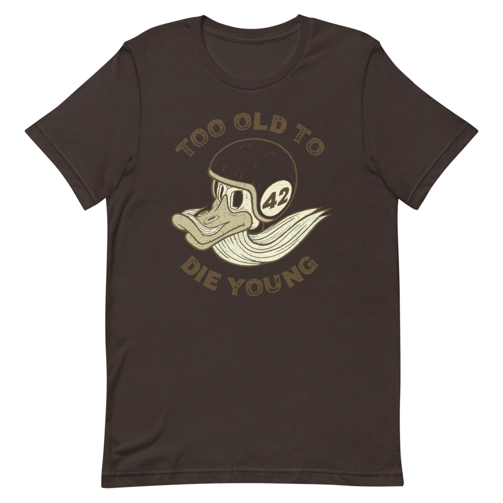 Too Old To Die Young Motorcycle T-Shirt