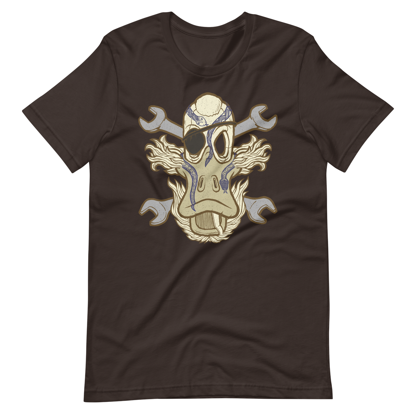 No 003 Wierd Duck Skull collection t-shirt