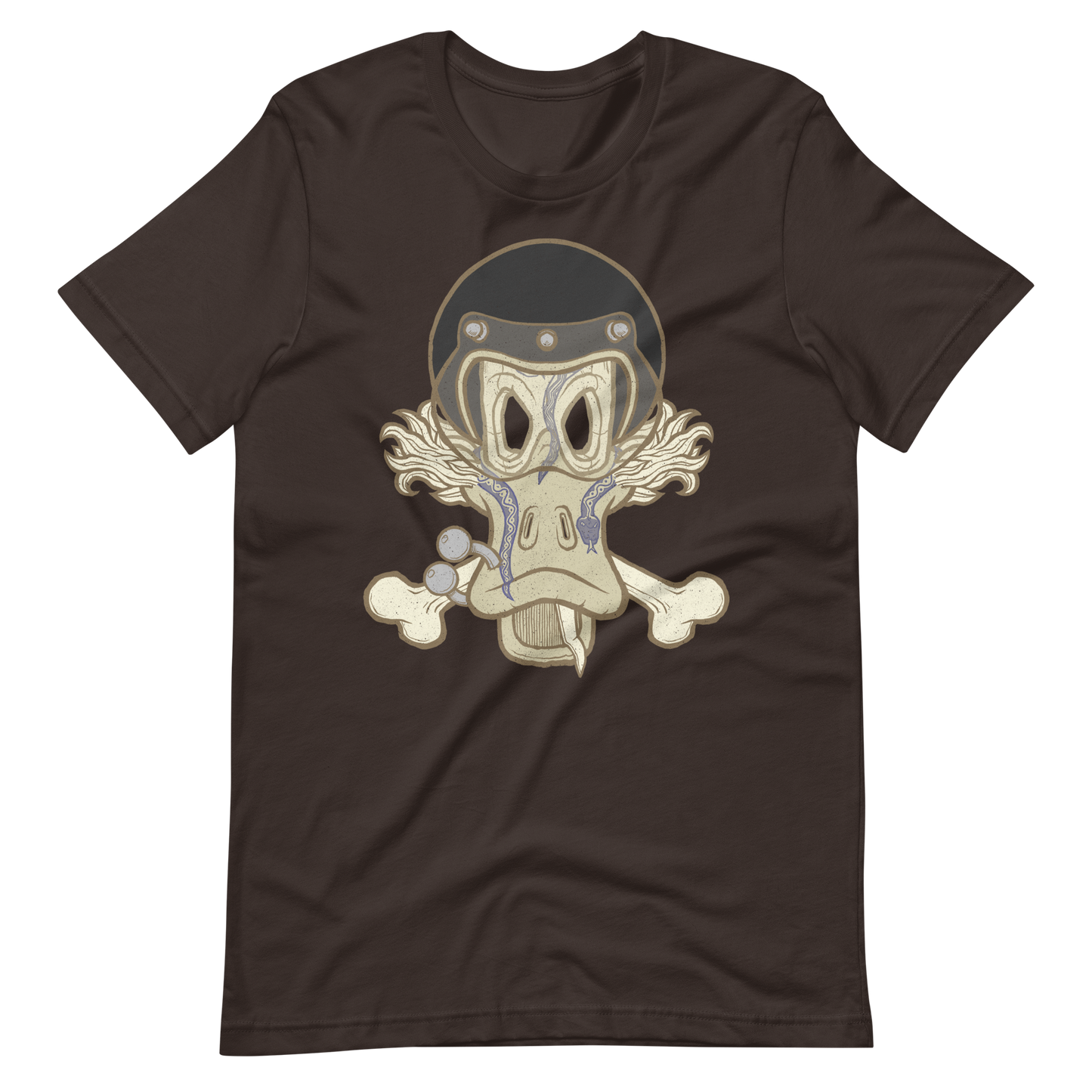 No 002 Wierd Duck Skull collection t-shirt