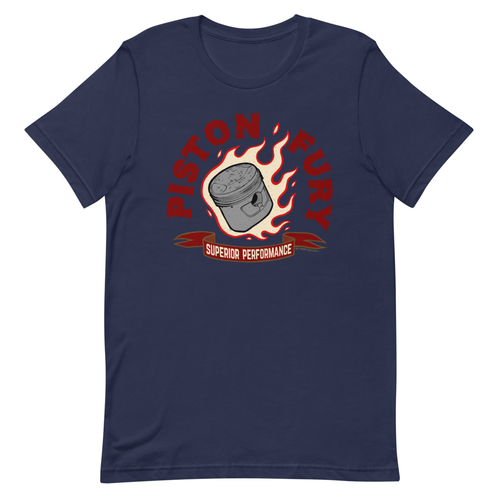 Piston Fury Motorcycle T-Shirt